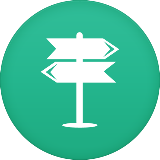 512x512 Navigation Icon Circle Iconset