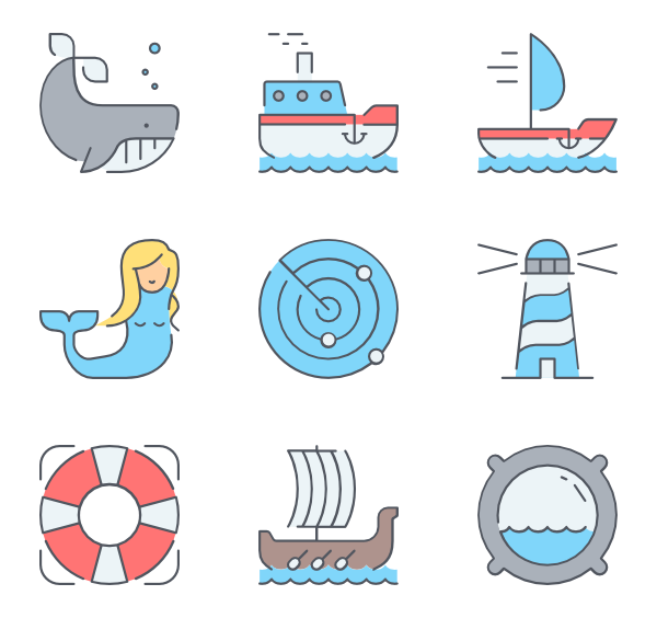 600x564 Navy Icons