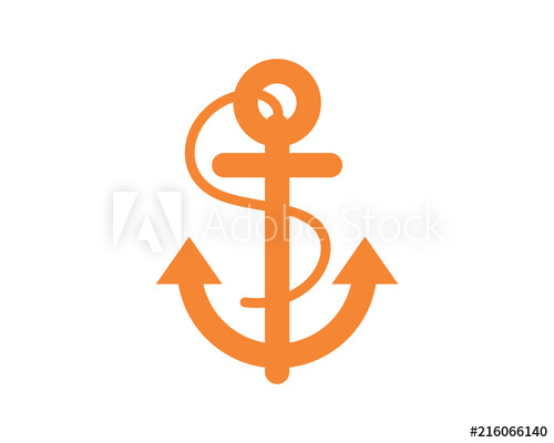 500x400 Anchor Port Hook Sailor Navy Image Vector Icon Logo Symbol