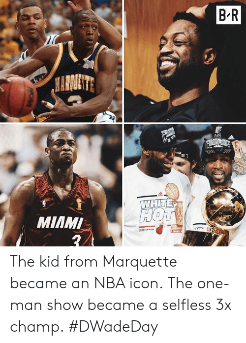 500x696 B'r Miami The Kid From Marquette Became An Nba Icon The One Man