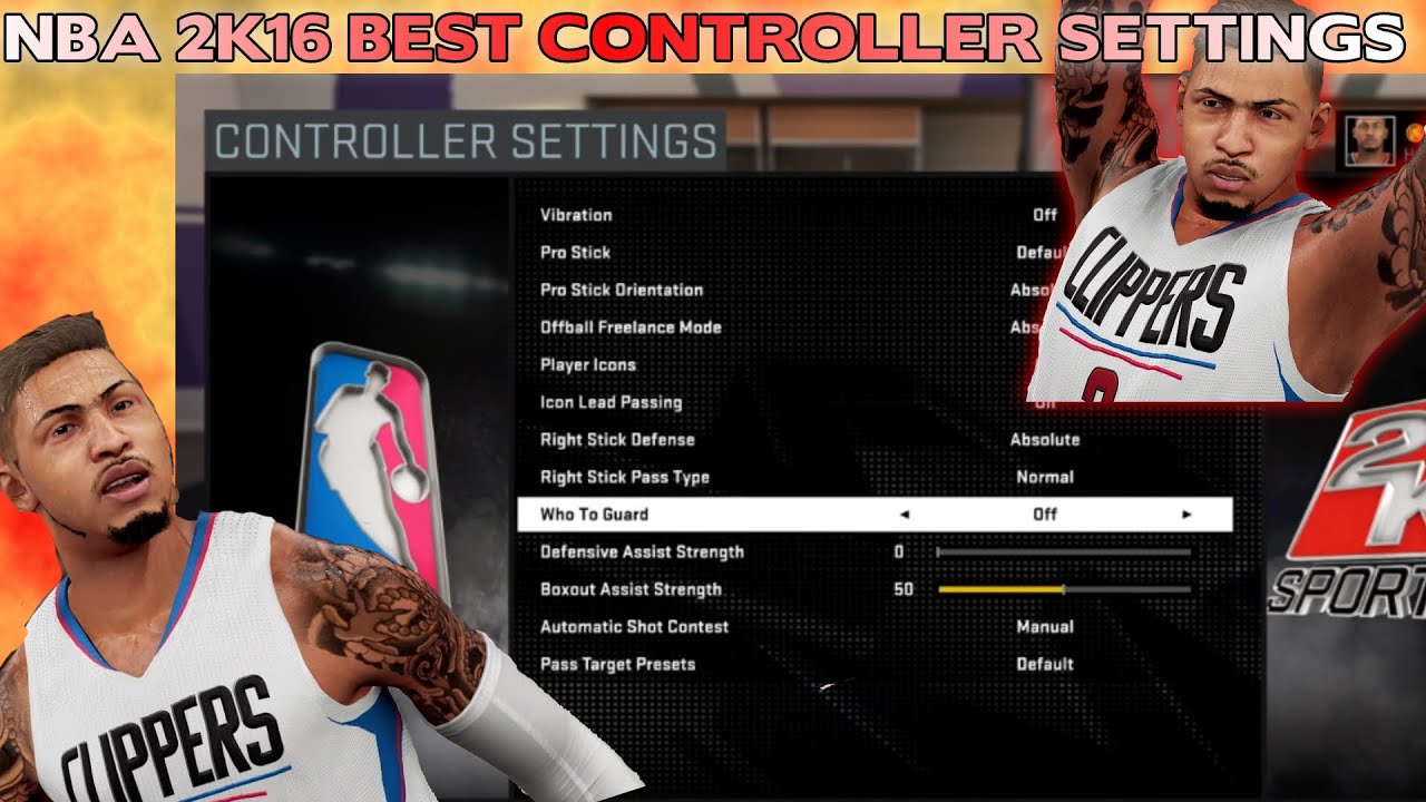 1280x720 Nba Best Controller Settings Tips And Tricks