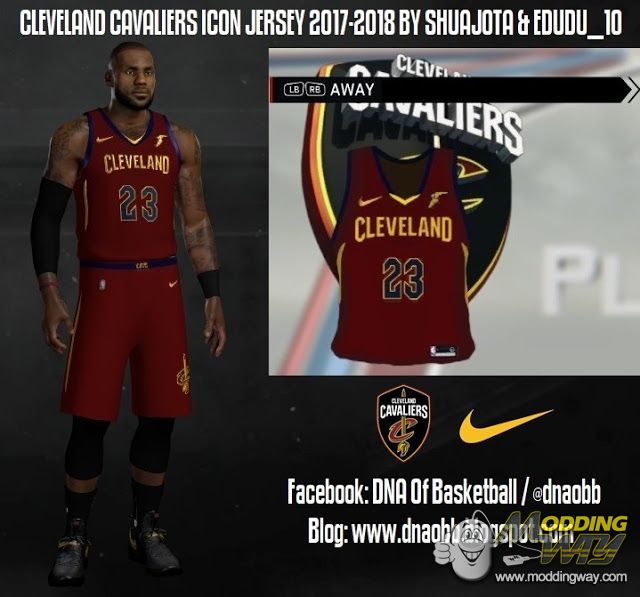 640x597 Cleveland Cavaliers Icon Nike Jersey