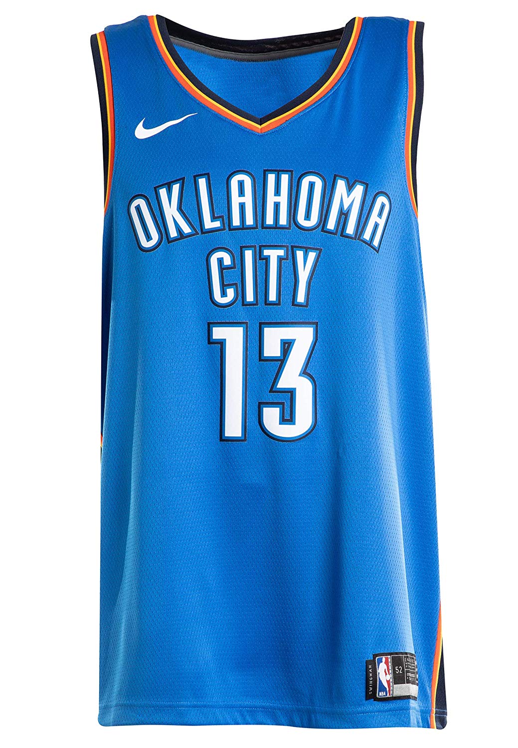 1039x1500 Nike Men's Paul George Oklahoma City Thunder Nba Icon