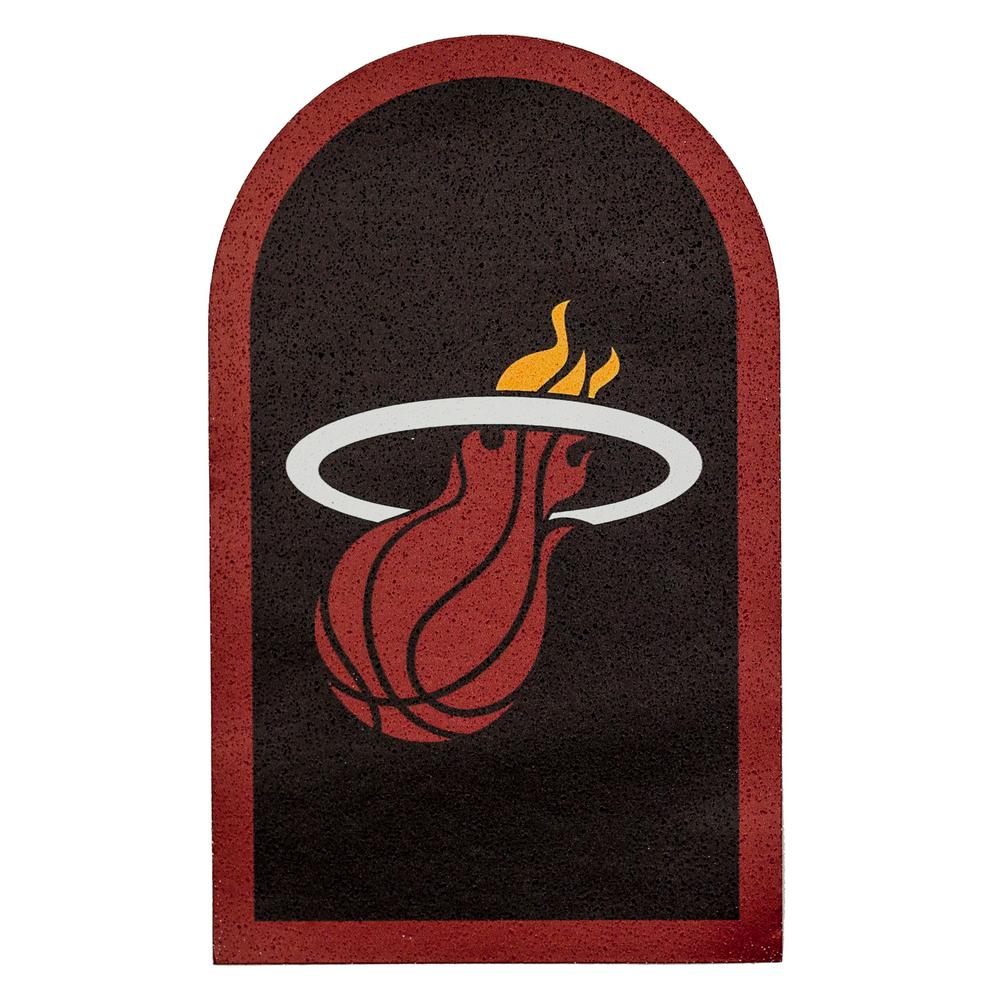 1000x1000 Applied Icon Nba Miami Heat Mailbox Door Logo Graphic