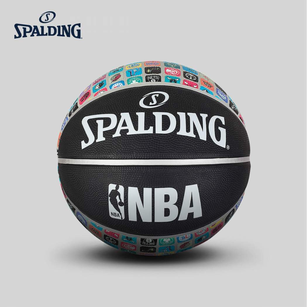 1050x1050 Original Spalding Nba Team Emblem Icon Series Outdoor