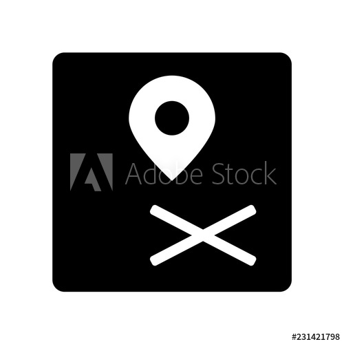 500x500 Nearby Icon Trendy Nearby Logo Concept On White Background