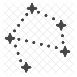 256x256 Nebula Icon Of Glyph Style