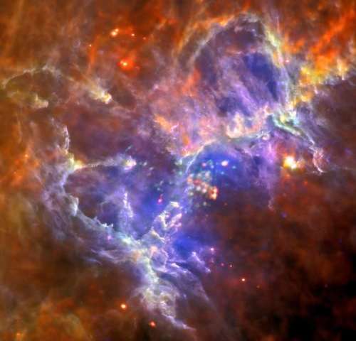 500x480 Eagle Nebula A New View Of An Icon