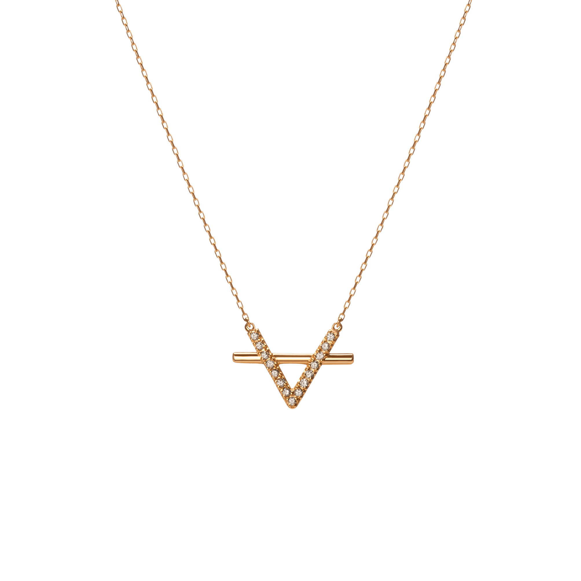 2007x2007 Icon Necklace With Diamonds Aurate New York