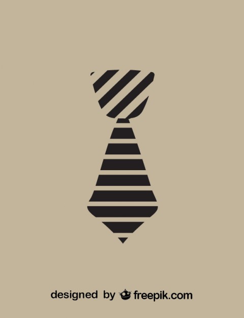 480x626 Necktie Icon Stripes Design Vector Free Download