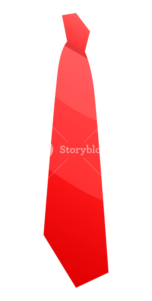 507x1000 Red Necktie Icon Isometric Of Red Necktie Vector Icon For Web