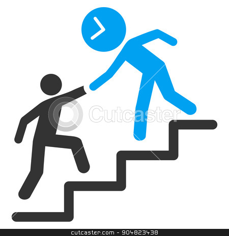 Time Manager Help Icon Stock Vector 450x464 Time Manager Help Icon Stock Vector