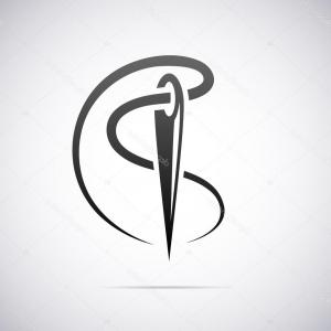 300x300 Stock Illustration Vector Needle And Thread Icon Studiogrfx