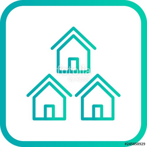 500x500 Vector Neighborhood Icon Stock Image And Royalty Free Vector