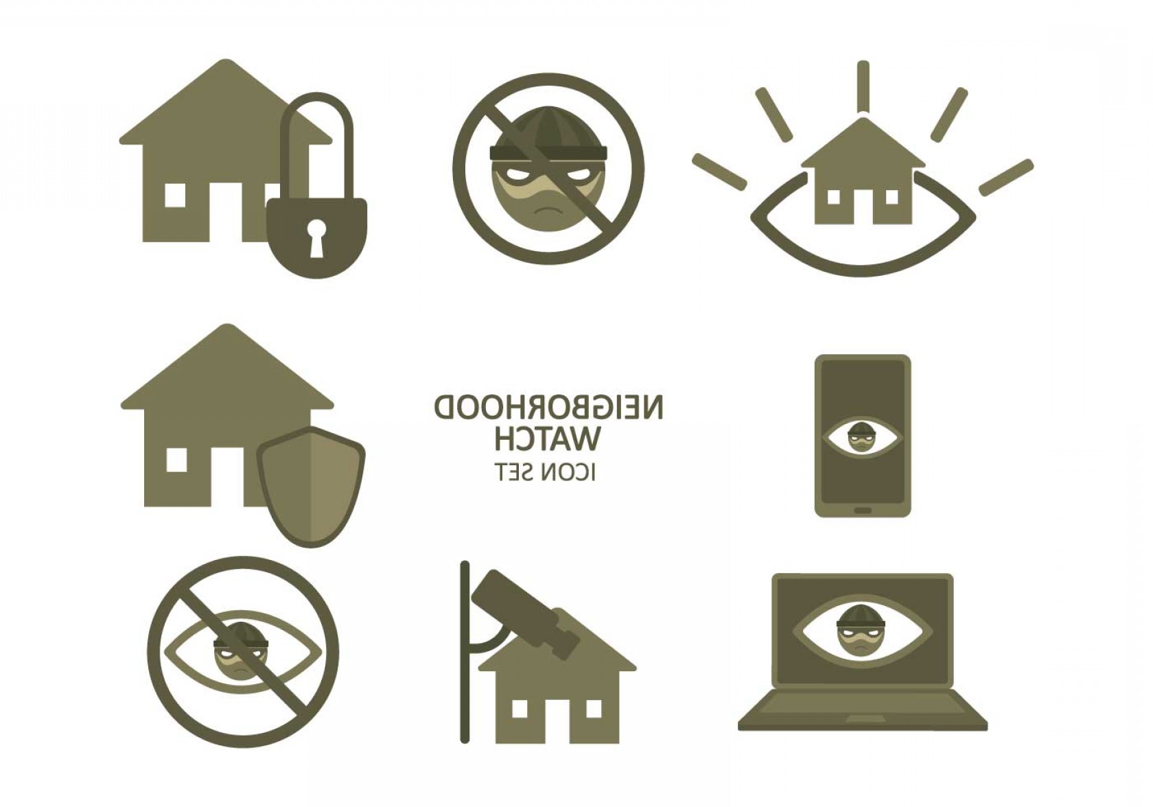 1680x1176 Free Neighborhood Watch Icon Set Soidergi