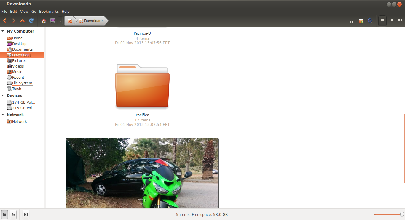 1366x743 Nemo Nautilus Folder Icon Size