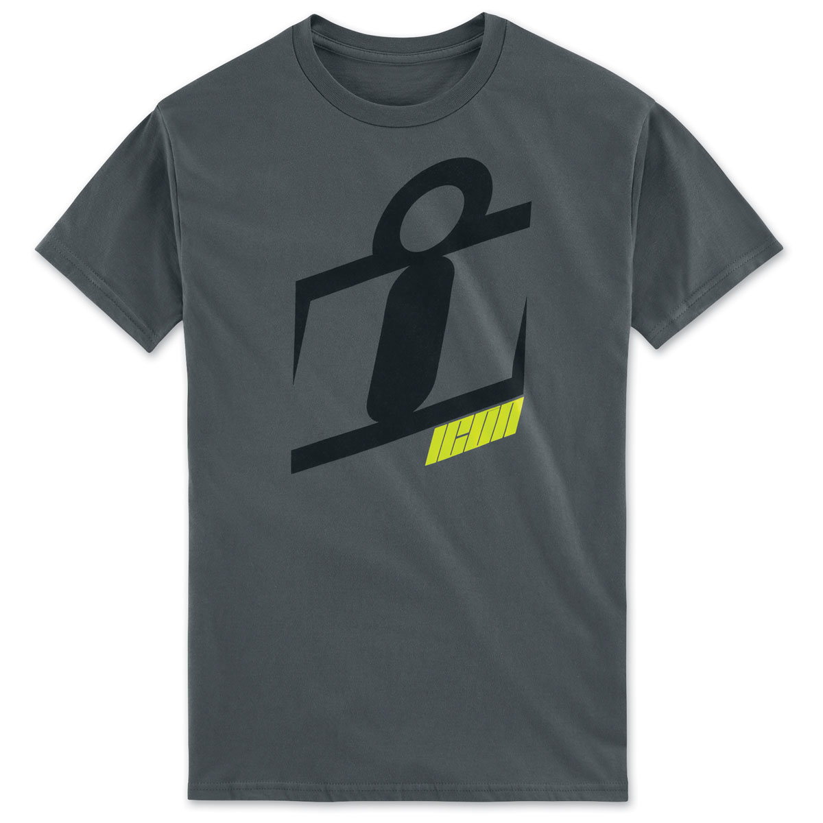 1200x1200 Icon Men's Neo Slant Gray T Shirt