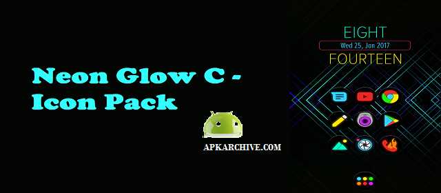 640x280 Apk Full Neon Glow C Icon Pack Apk