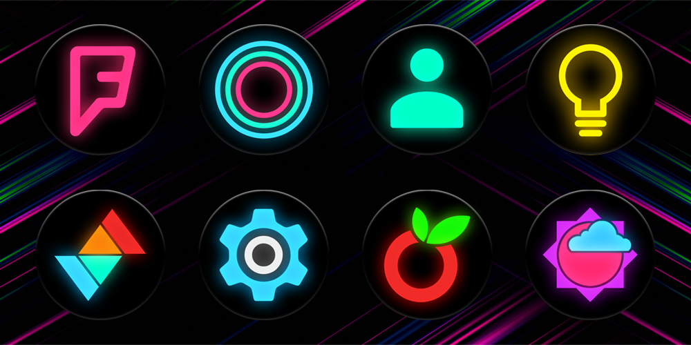 Neon Glow Icon Pack at Vectorified.com | Collection of Neon Glow Icon ...