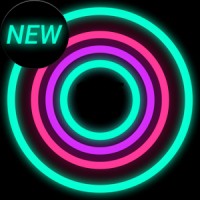 200x200 Neon Glow Rings