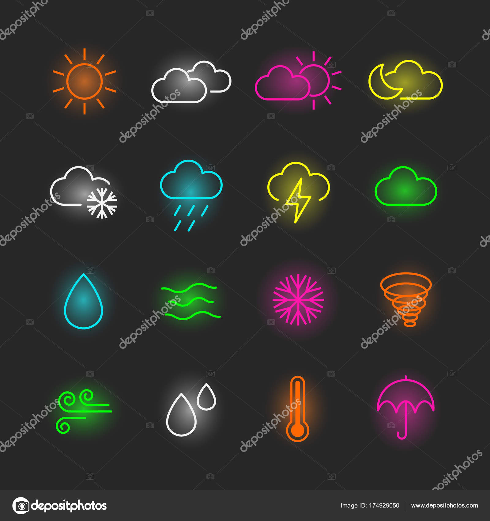1600x1700 Neon Icon Download