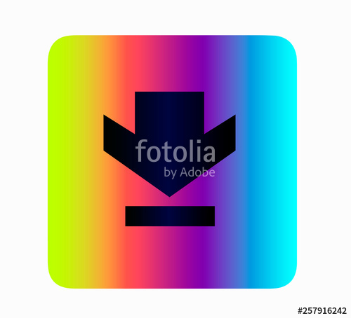 500x454 Vector Flat Neon Icon