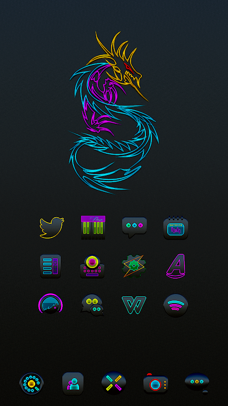 450x800 Exa Neon Icon Pack Download Apk For Android
