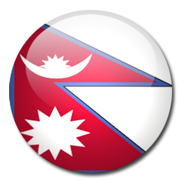 256x256 Nepal Flag Icon Download Rounded World Flags Icons Iconspedia