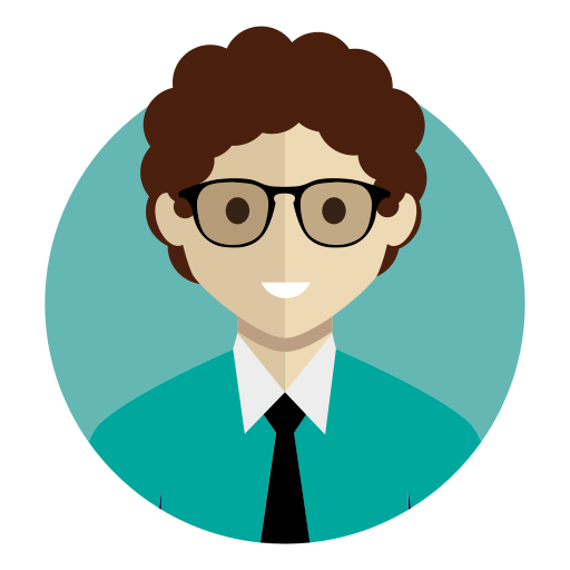 Avatar, Curly Hair, Man, Nerd, Glasses, Tie, People Icon Free 512x512 Avatar, Curly Hair, Man, Nerd, Glasses, Tie, People Icon Free