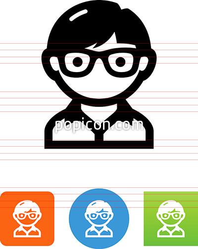 Nerd Icon 400x501 Nerd Icon
