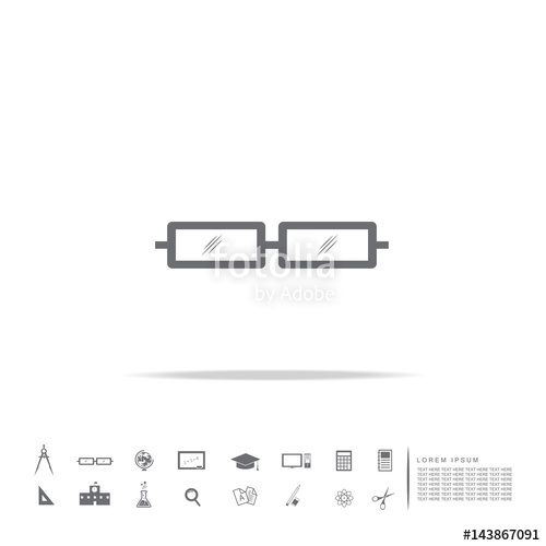 Nerd Glasses Icon Stock Image And Royalty Free Vector 500x500 Nerd Glasses Icon Stock Image And Royalty Free Vector