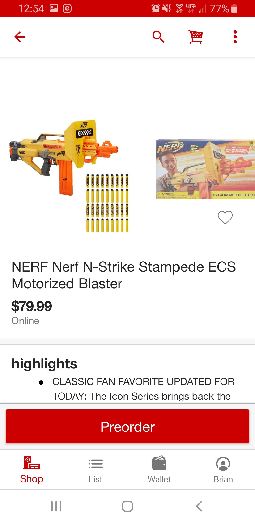 1080x2220 Nerf Icon Series Target Entries