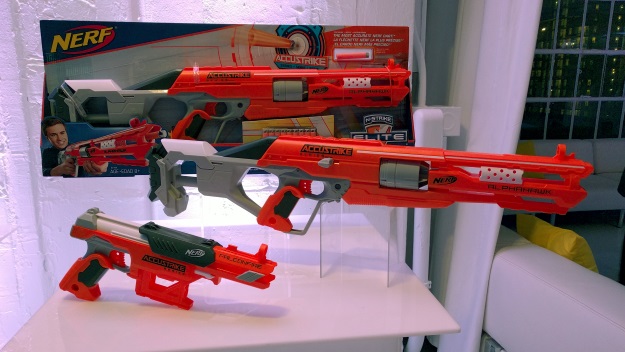 Hasbro's New Accustrike Nerf Guns Want You To Be A Sniper. 
