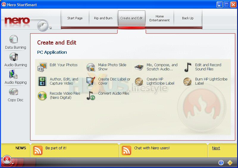 800x566 Hands On Fiddle With Nero Burning Suite