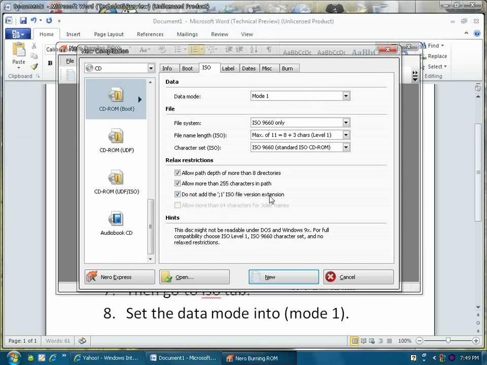 960x720 Make A Bootable Windows Xp Disc Using Nero