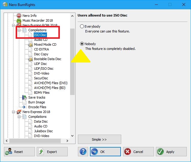 How Can I Set The Type Of Burning Compilation In Nero Volume 635x539 How Can I Set The Type Of Burning Compilation In Nero Volume