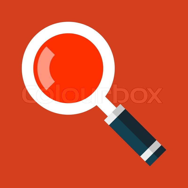 800x800 Magnifying Glass Icon Vector