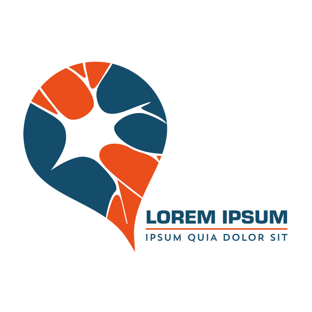 640x640 Neurology Logo, Nervous Diseases Brain, Nerve Icon Template