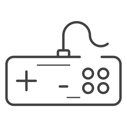 512x512 Nes Gamepad Stroke Icon