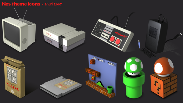 600x338 Nes Icons