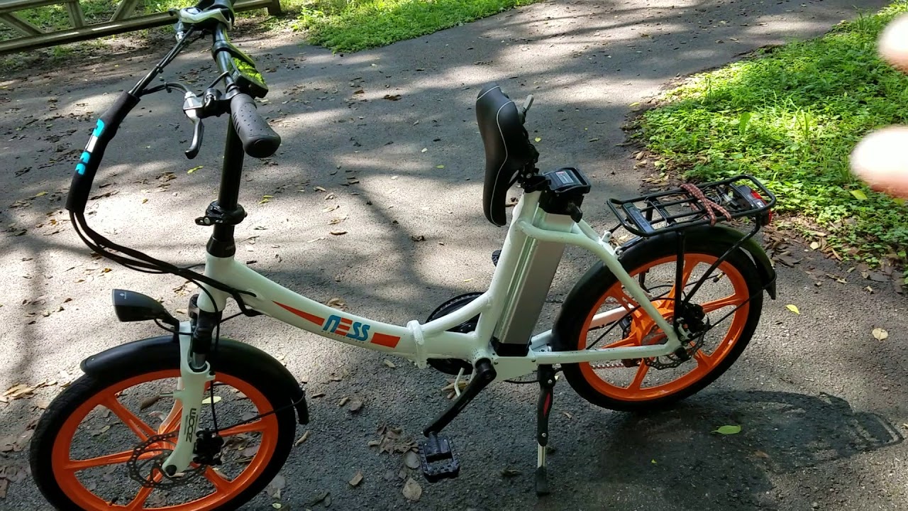 1280x720 Ness Icon Electric Folding Bike
