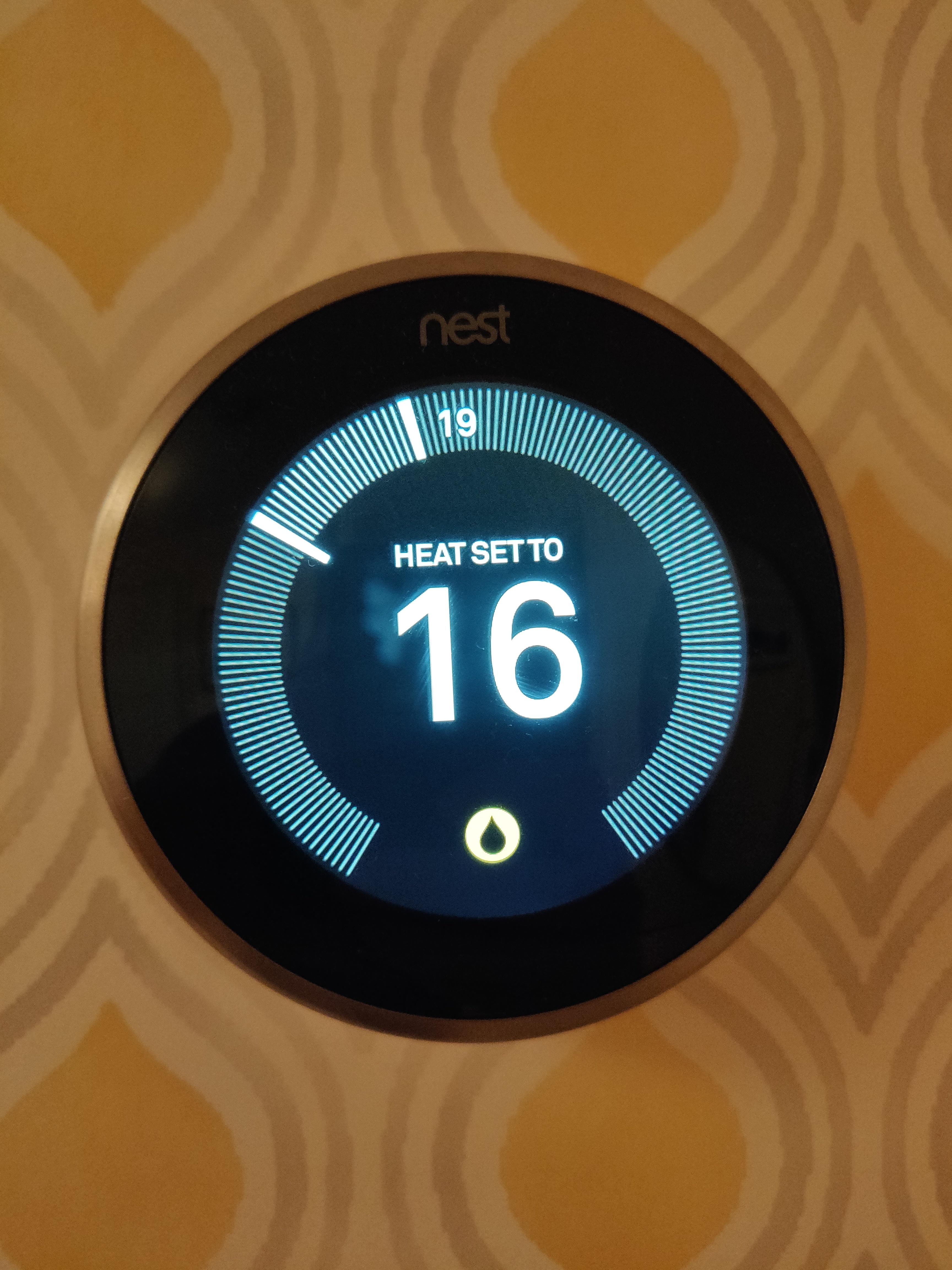 3456x4608 Anyone Know What This Symbol On My Mest Thermostat Means Nest