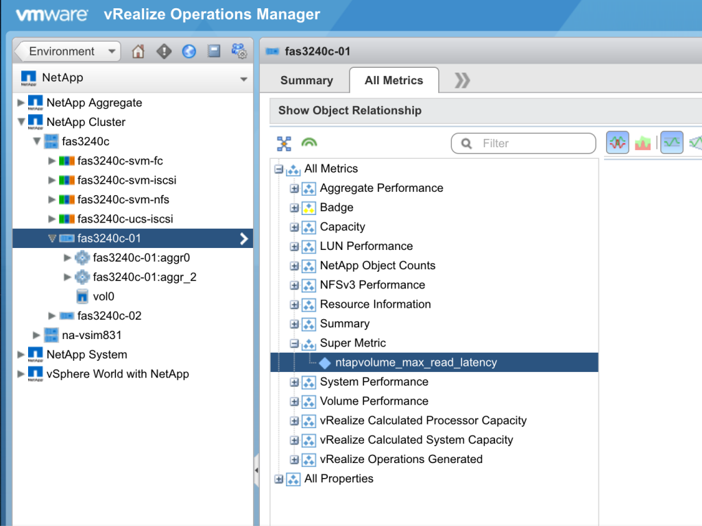 1024x768 Super Metrics In Action With Netapp