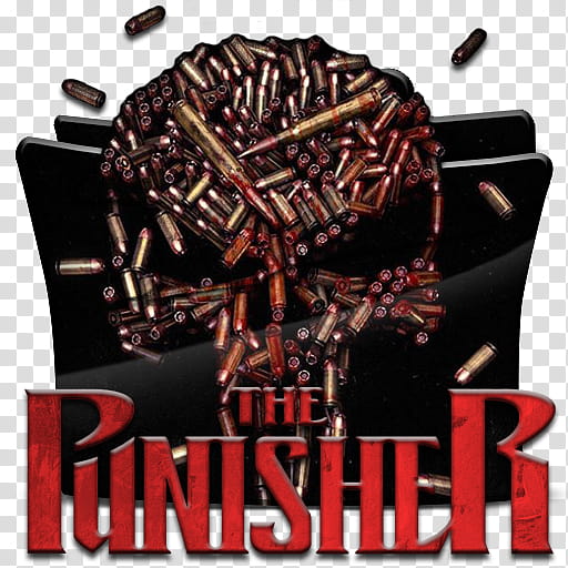 512x512 Marvel The Punisher Netflix Folder Icon, Marvel's The Punisher