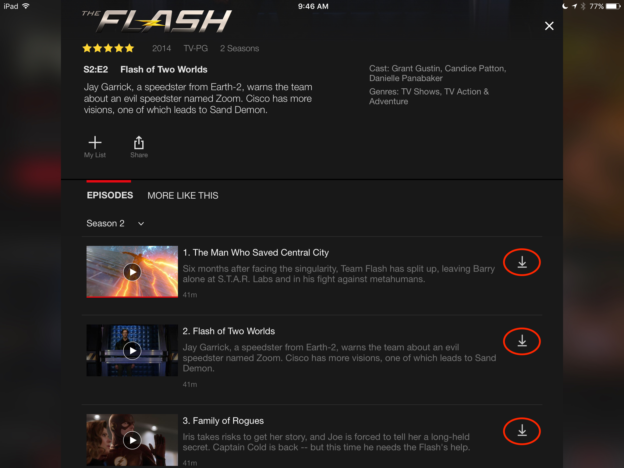 2048x1536 Netflix Introduces Offline Viewing For Ios