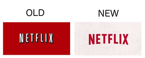 Old And New Netflix Logo 508x203 Old And New Netflix Logo