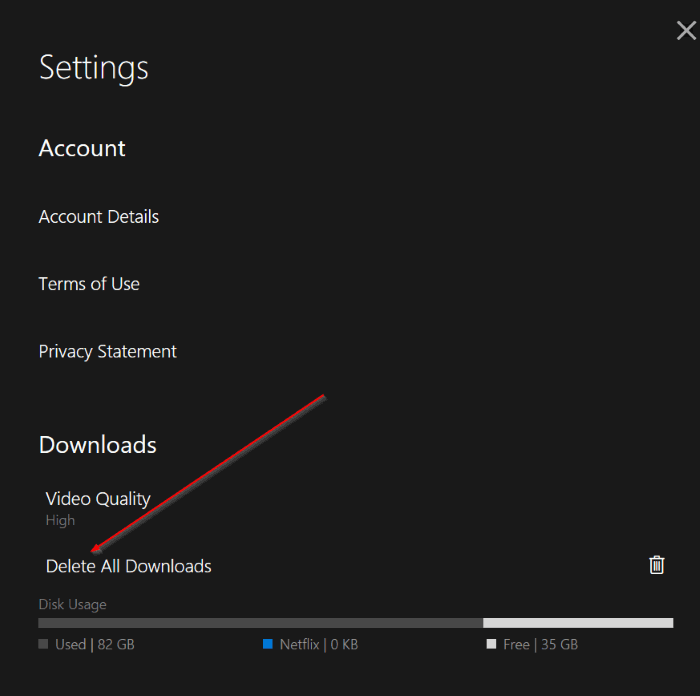 700x696 How To Delete Downloaded Netflix Contents From Windows