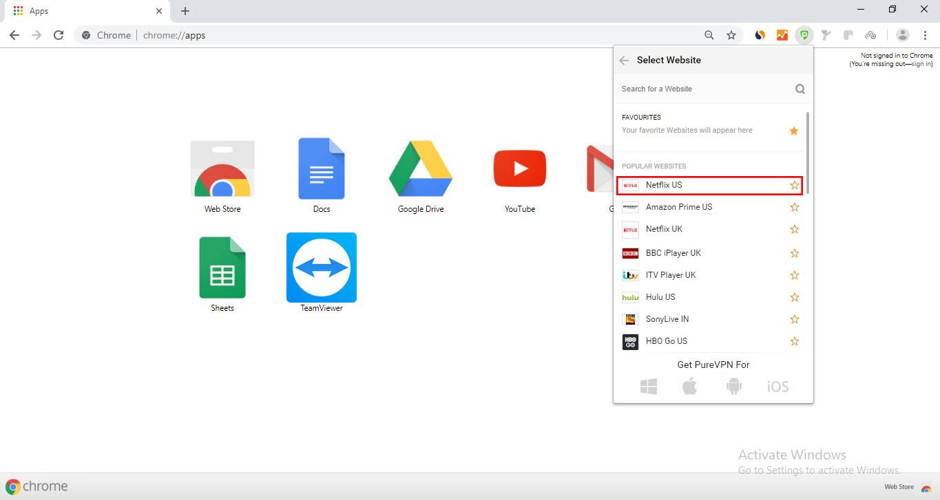 1365x727 How To Access Us Netflix Via Purevpn Browser Extension