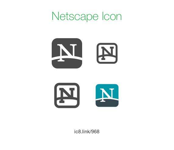 Netscape Icon 572x495 Netscape Icon