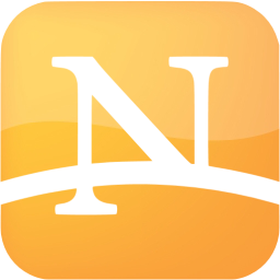 Web Orange Netscape Icon 256x256 Web Orange Netscape Icon